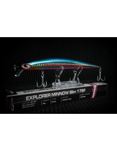 Cinnetic Explorer Minnow Slim 175F Cor:19-Blue Sardine-Electric Pink