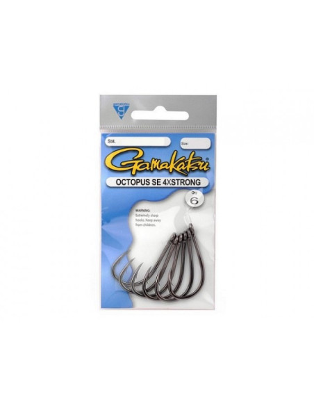 Gamakatsu Octopus SE 4XStrong Nº6/0