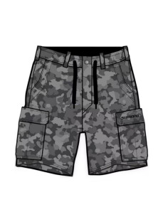 Shimano Cargo Shorts Grey Camo Tam. XXL