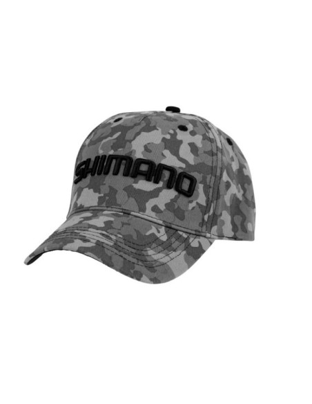 Boné Shimano Grey Camo