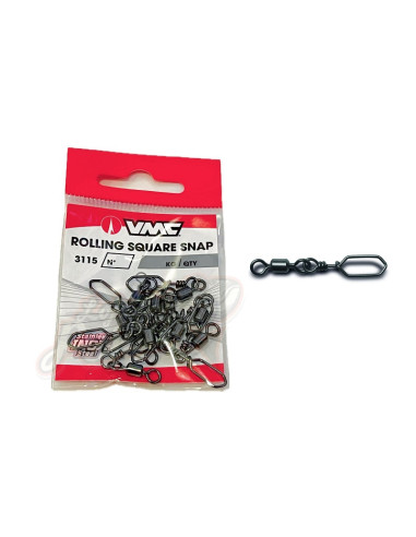 VMC 3115 Rolling Square Snap Nº4 10pcs