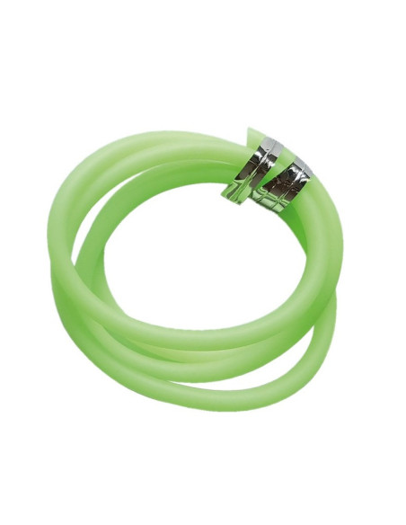 Tubo Vercelli Silicone Verde 1mm