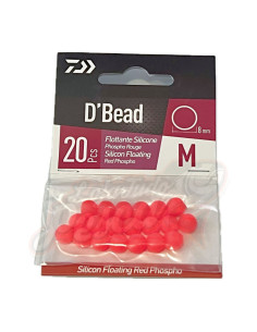 Daiwa D' Bead Silicon Floating Red Phospho Tam. M