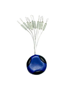 Ragot Stopper Long Transparent Glitter Tam. SS 10pcs