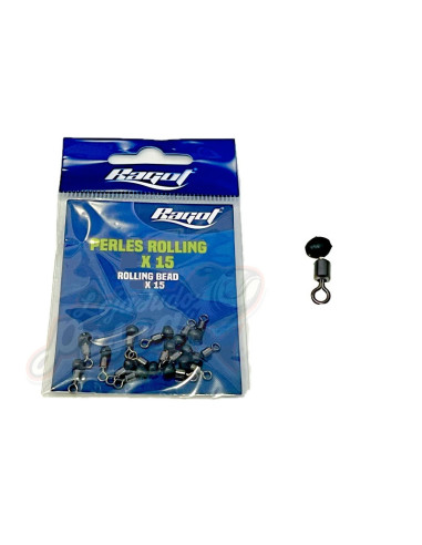 Ragot Rolling Bead Tam. M 15pcs