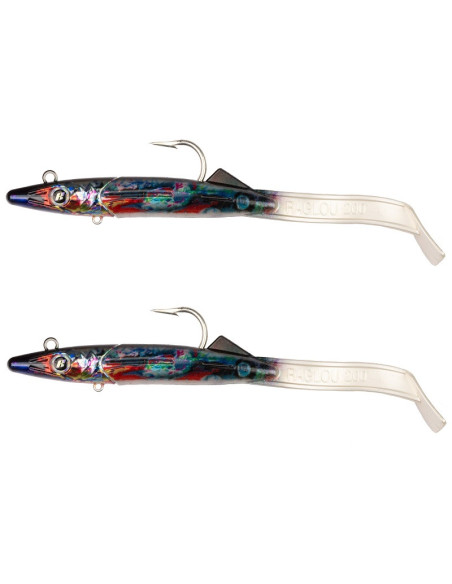 Ragot Raglou Hybrid Monster 16cm 74gr Cor:ABLRA 2pcs