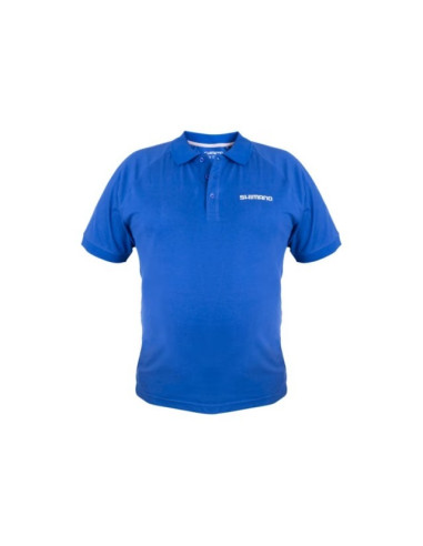 Polo Shimano Short Sleeve Cor:Blue Tam. XXXL