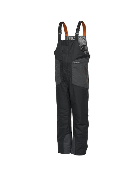 Savage Gear Heatlite Thermo Bib and Brace Tam. XL Black Ink/Grey
