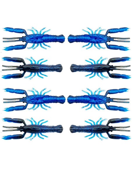 Savage Gear 3D Crayfish Rattling 5.5cm 1.6g Blue Black