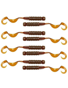 Savage Gear Pro Grub 6.5cm 2gr Cor: MOTOROIL 8pcs