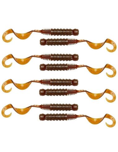 Savage Gear Pro Grub 6.5cm 2gr Cor: MOTOROIL 8pcs