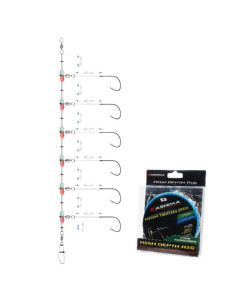 Montagens Kashima High Depth Rig Fluocarb 6 Anzóis