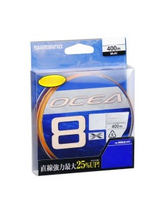 Fio Shimano Ocea Braid 0.20mm (PE2) 400m Multicolor