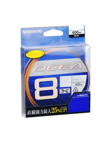 Fio Shimano Ocea Braid 0.42mm (PE8) 400m Multicolor