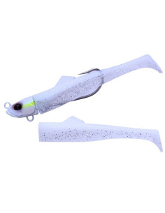 DUO BayRuf Flex Minnow ZN 12.5cm 20g Cor: PCC0783 (White Back)