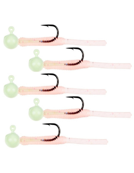 Hart R&S Micro Jig Tail 1.5gr+45mm 5pcs Cor:02