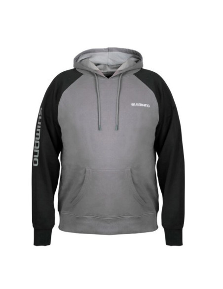 Shimano Pull Over Hoodie Cor:Grey Tam. XL