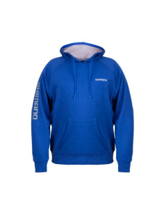 Shimano Pull Over Hoodie Cor:Blue Tam. L