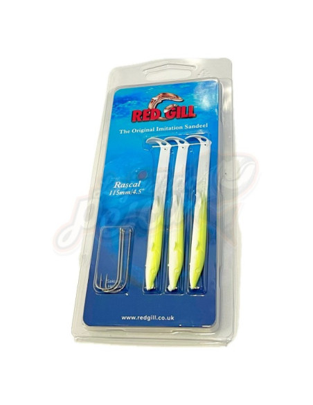 Red Gill 11.5cm Yellow White Cor:43 3pcs
