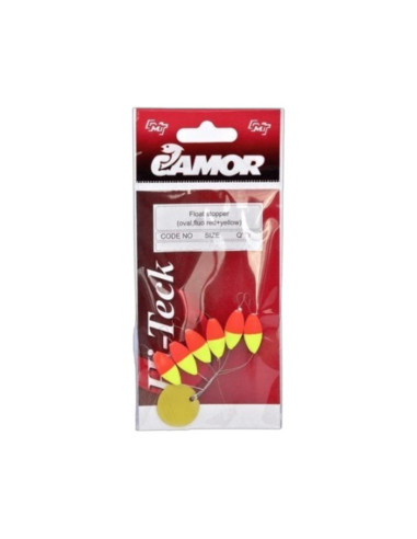 Oval Float Stopper Camor Red/Yellow Nº3