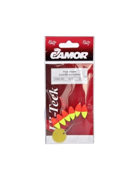 Oval Float Stopper Camor Red/Yellow Nº3