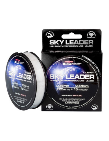 Cinnetic Skyleader Clear 225m+15m 0.18-0.57mm