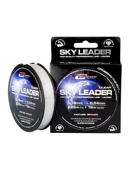 Cinnetic Skyleader Clear 225m+15m 0.20-0.57mm