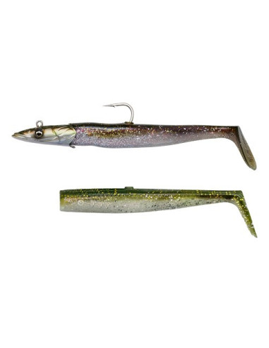 Savage Gear Sandeel V2 15.5cm 46gr Green Silver