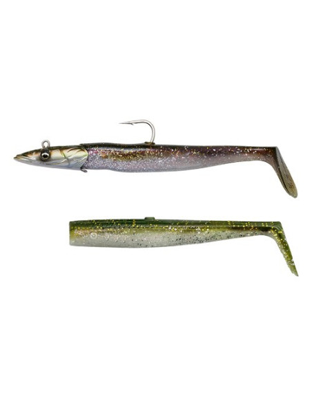 Savage Gear Sandeel V2 15.5cm 46gr Green Silver