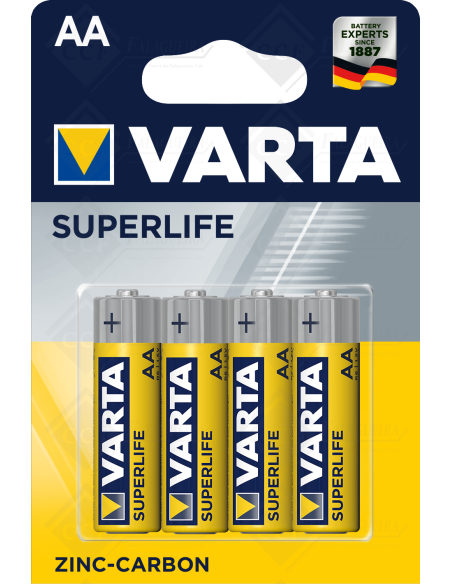 Pilha Salina Varta Superlife AAA