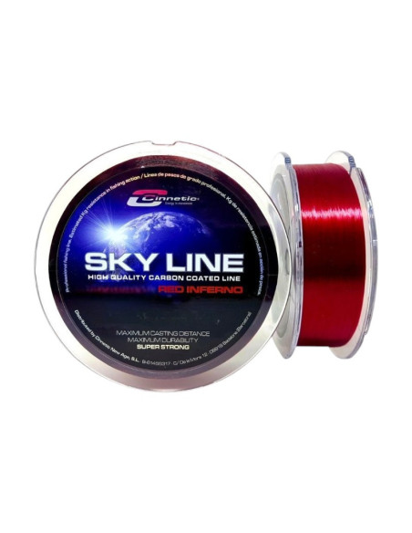 Cinnetic Skyline Red 0.22mm 300m