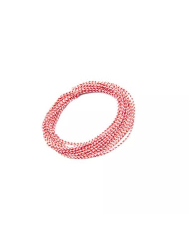 JLC Red/White Braided Thread 3m 0.60mm